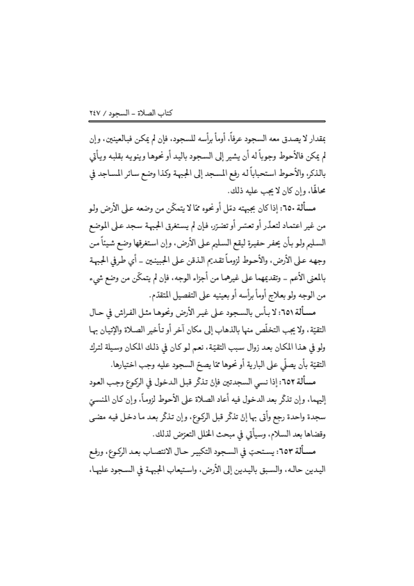 صفحة 246 — منهاج الصالحين (الطبعة المصححة 1445 هـ)