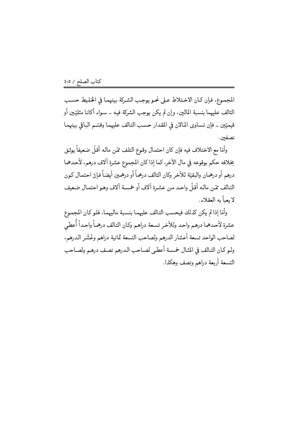 صفحة 404 — منهاج الصالحين (الطبعة المصححة 1445 هـ)